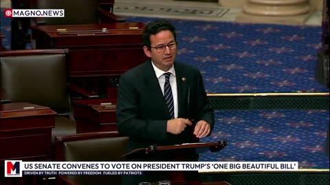 🇺🇸 US Senate Convenes to Vote on President Trump's 'One Big Beautiful Bill' [LIVE]
