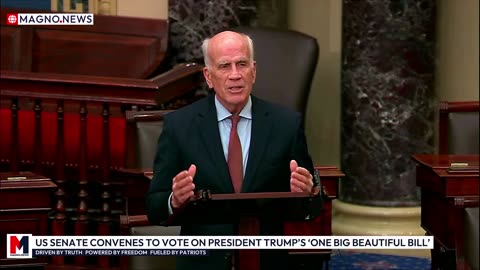 🇺🇸 US Senate Convenes to Vote on President Trump's 'One Big Beautiful Bill' [LIVE]