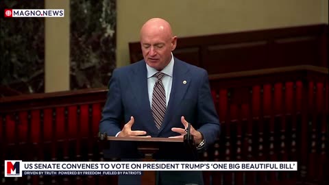 🇺🇸 US Senate Convenes to Vote on President Trump's 'One Big Beautiful Bill' [LIVE]