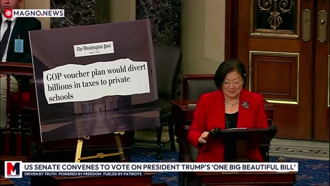 🇺🇸 US Senate Convenes to Vote on President Trump's 'One Big Beautiful Bill' [LIVE]