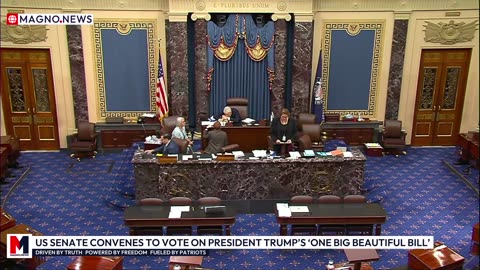 🇺🇸 US Senate Convenes to Vote on President Trump's 'One Big Beautiful Bill' [LIVE]