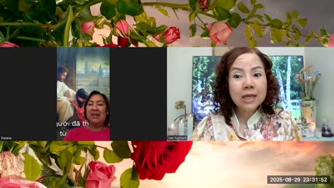 8-29-2025: We welcomed A NEW GLORY ROSE; MIGHTY TONGUES! GOLDEN TRUMPET blowing. Prayed vs. GLUTTONY