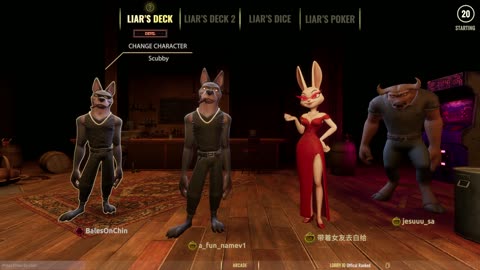 Liar's Bar Cheater found