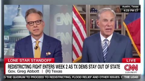 Gov. Greg Abbott warns Democrats not to "play that game"