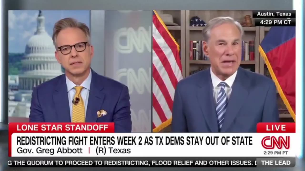Gov. Greg Abbott warns Democrats not to "play that game"