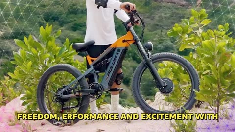 PULUMA PE86 Electric Bike 1000W Dual Motor 48V 20Ah Battery 26 Inch Wide Tire Electric Bike