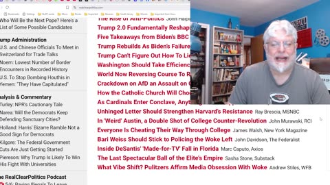 Rumble/Odysee/Bitchute Exclusive Hot Take News Blast! May 7th 2025