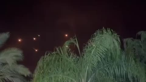 People rejoice in southern Lebanon as Iranian missiles head towards Israel