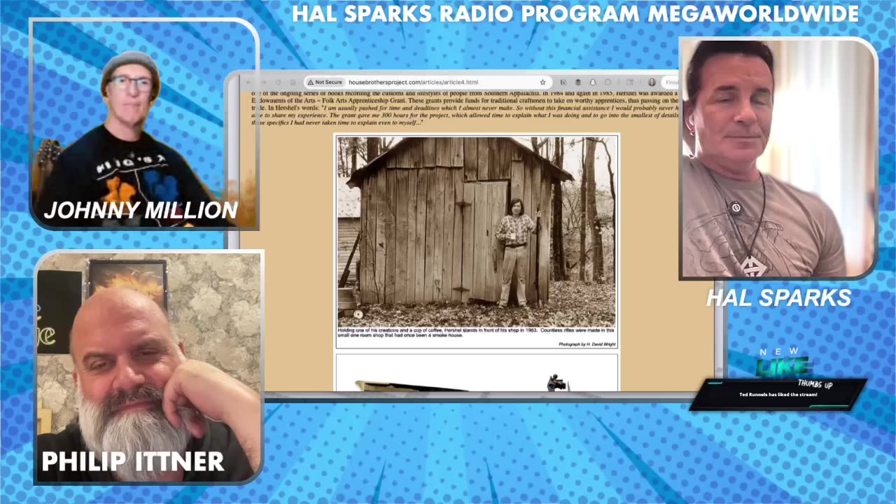 HAL SPARKS RADIO PROGRAM MEGAWORLDWIIDE :