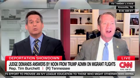 REP. BURCHETT: “You all at CNN continuously take the side of the far-left