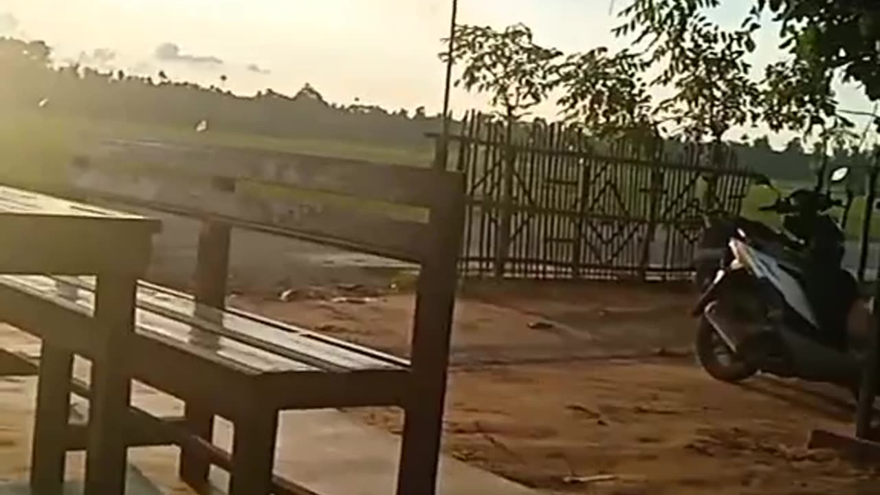 The sun has set