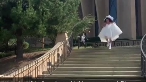 When the Bride Jumps... Literally! 😱💍😂
