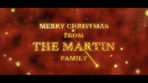 Merry Christmas from the Martin Family