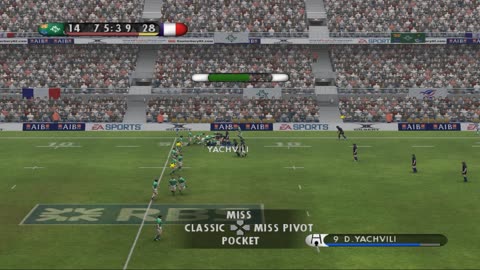 (PCSX2) EA Rugby 08 (France v Ireland 6/Nations)