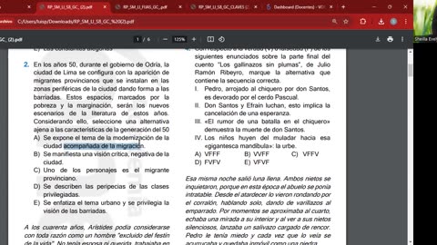 VONEX REPASO 2025 - 1 | Semana 09 | Literatura