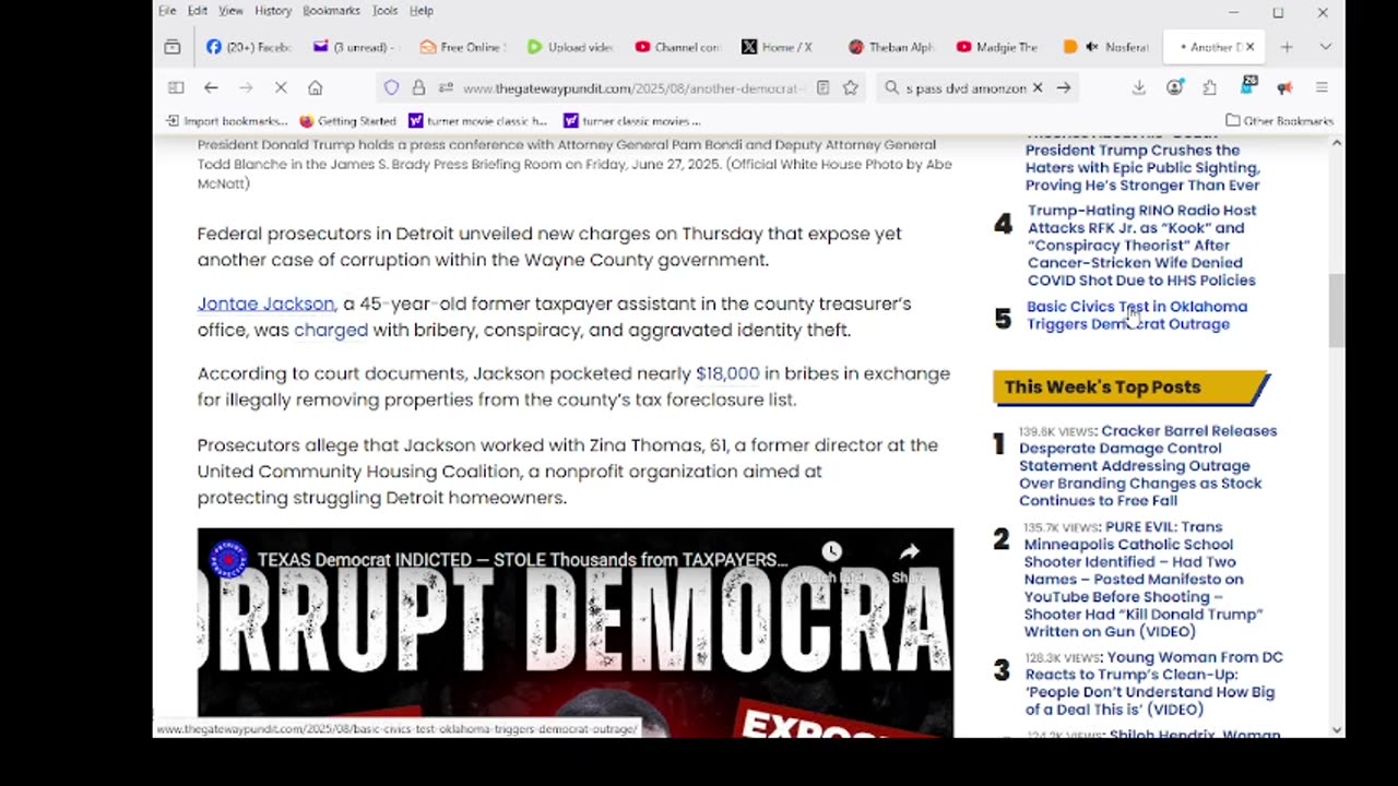 Another Democrat Official Caught in Federal Corruption Case