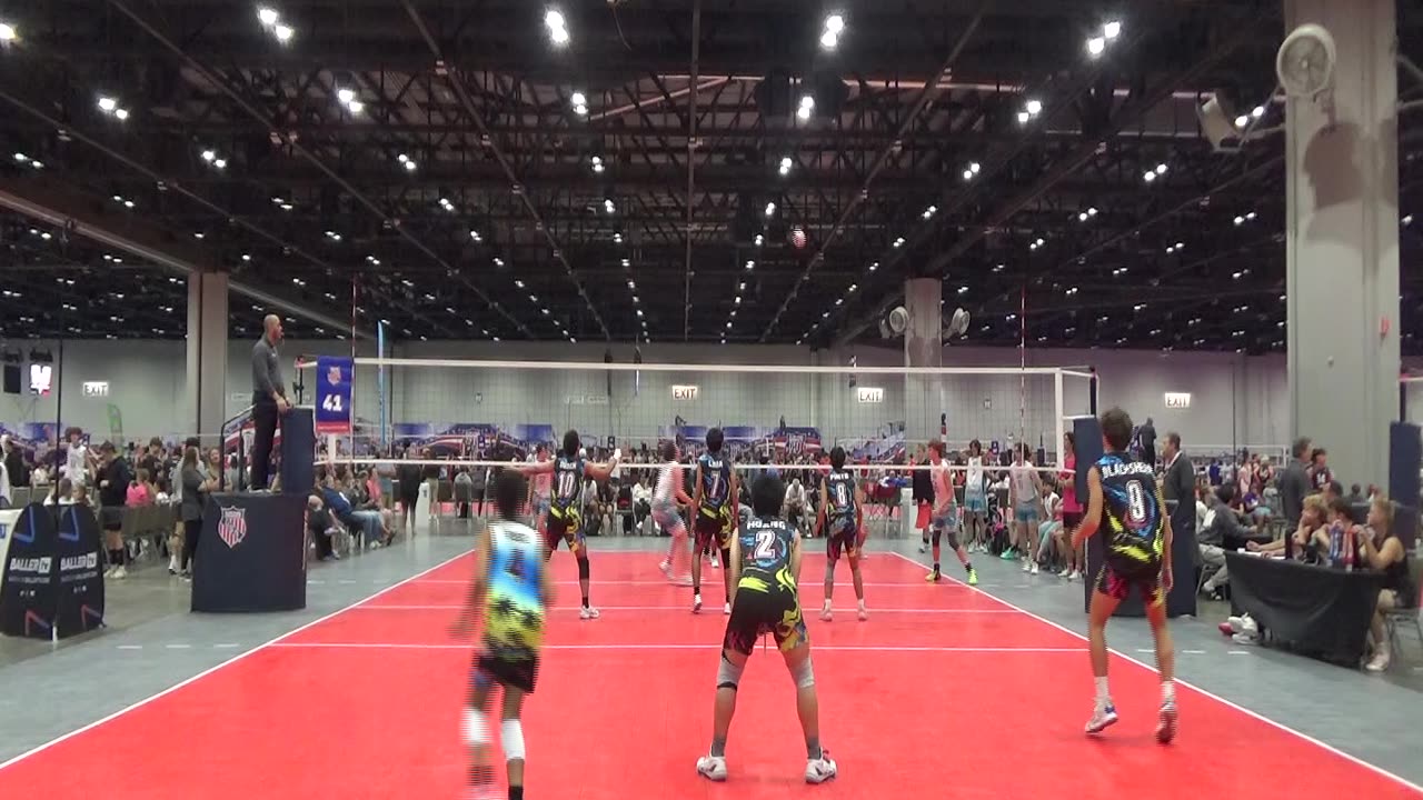 2025 AAU Boys National Volleyball Championships Riptide vs SERV 18 Wolves