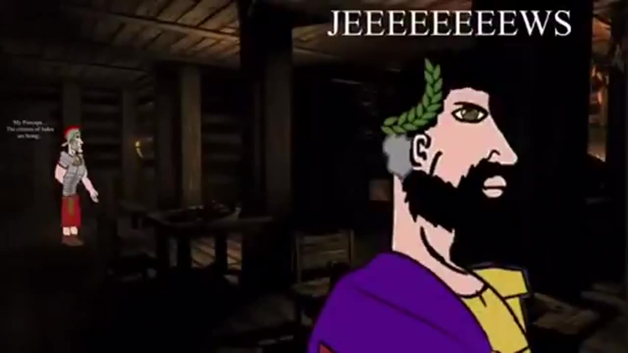 The Romans kicked the Jews butts barred them from Jerusalem