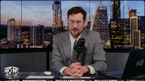 ALEX JONES - INFOWARS LIVE - ALEXJONES.NETWORK - THERE'S A WAR ON FOR YOUR MIND! ➡ THE ALEX JONES SHOW • WAR ROOM WITH OWEN SHROYER • THE AMERICAN JOURNAL WITH HARRISON SMITH • SUNDAY NIGHT LIVE WITH CHASE GEISER