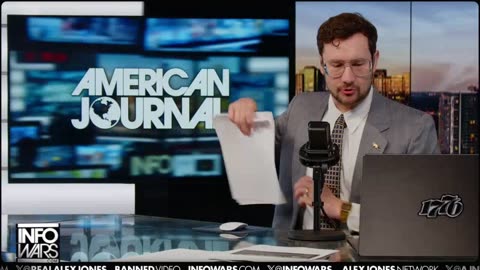 ALEX JONES - INFOWARS LIVE - ALEXJONES.NETWORK - THERE'S A WAR ON FOR YOUR MIND! ➡ THE ALEX JONES SHOW • WAR ROOM WITH OWEN SHROYER • THE AMERICAN JOURNAL WITH HARRISON SMITH • SUNDAY NIGHT LIVE WITH CHASE GEISER