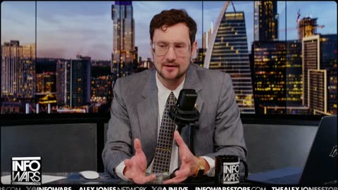 ALEX JONES - INFOWARS LIVE - ALEXJONES.NETWORK - THERE'S A WAR ON FOR YOUR MIND! ➡ THE ALEX JONES SHOW • WAR ROOM WITH OWEN SHROYER • THE AMERICAN JOURNAL WITH HARRISON SMITH • SUNDAY NIGHT LIVE WITH CHASE GEISER