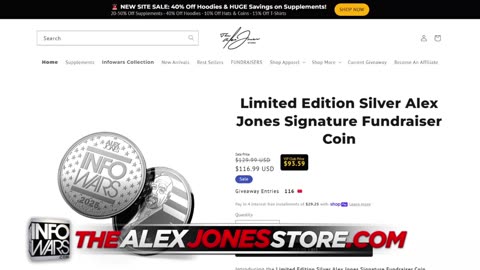 ALEX JONES - INFOWARS LIVE - ALEXJONES.NETWORK - THERE'S A WAR ON FOR YOUR MIND! ➡ THE ALEX JONES SHOW • WAR ROOM WITH OWEN SHROYER • THE AMERICAN JOURNAL WITH HARRISON SMITH • SUNDAY NIGHT LIVE WITH CHASE GEISER