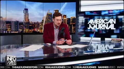 ALEX JONES - INFOWARS LIVE - ALEXJONES.NETWORK - THERE'S A WAR ON FOR YOUR MIND! ➡ THE ALEX JONES SHOW • WAR ROOM WITH OWEN SHROYER • THE AMERICAN JOURNAL WITH HARRISON SMITH • SUNDAY NIGHT LIVE WITH CHASE GEISER