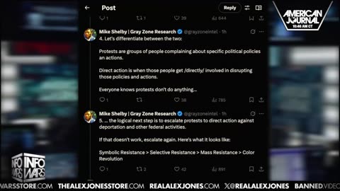 ALEX JONES - INFOWARS LIVE - ALEXJONES.NETWORK - THERE'S A WAR ON FOR YOUR MIND! ➡ THE ALEX JONES SHOW • WAR ROOM WITH OWEN SHROYER • THE AMERICAN JOURNAL WITH HARRISON SMITH • SUNDAY NIGHT LIVE WITH CHASE GEISER