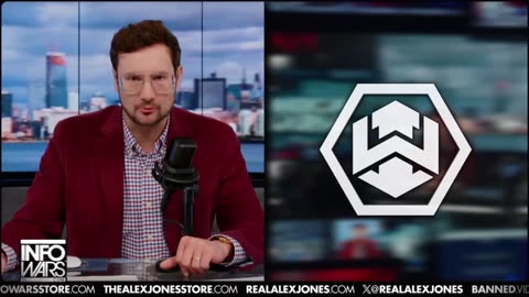 ALEX JONES - INFOWARS LIVE - ALEXJONES.NETWORK - THERE'S A WAR ON FOR YOUR MIND! ➡ THE ALEX JONES SHOW • WAR ROOM WITH OWEN SHROYER • THE AMERICAN JOURNAL WITH HARRISON SMITH • SUNDAY NIGHT LIVE WITH CHASE GEISER