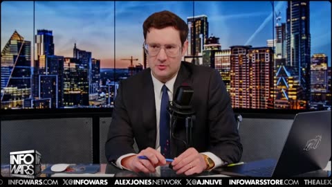 ALEX JONES - INFOWARS LIVE - ALEXJONES.NETWORK - THERE'S A WAR ON FOR YOUR MIND! ➡ THE ALEX JONES SHOW • WAR ROOM WITH OWEN SHROYER • THE AMERICAN JOURNAL WITH HARRISON SMITH • SUNDAY NIGHT LIVE WITH CHASE GEISER