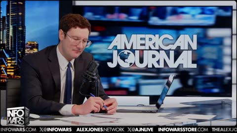 ALEX JONES - INFOWARS LIVE - ALEXJONES.NETWORK - THERE'S A WAR ON FOR YOUR MIND! ➡ THE ALEX JONES SHOW • WAR ROOM WITH OWEN SHROYER • THE AMERICAN JOURNAL WITH HARRISON SMITH • SUNDAY NIGHT LIVE WITH CHASE GEISER