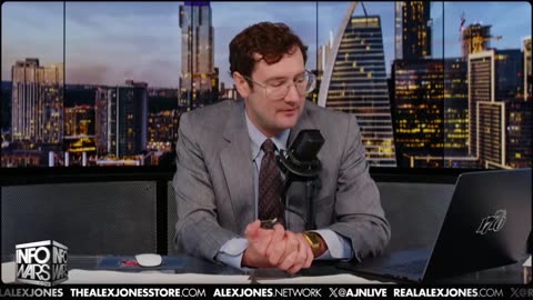 ALEX JONES - INFOWARS LIVE - ALEXJONES.NETWORK - THERE'S A WAR ON FOR YOUR MIND! ➡ THE ALEX JONES SHOW • WAR ROOM WITH OWEN SHROYER • THE AMERICAN JOURNAL WITH HARRISON SMITH • SUNDAY NIGHT LIVE WITH CHASE GEISER