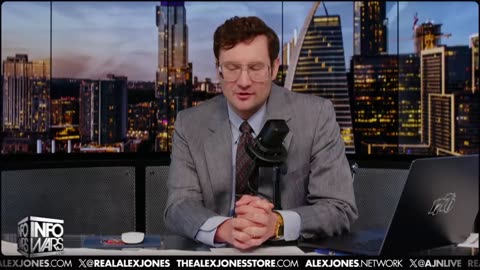 ALEX JONES - INFOWARS LIVE - ALEXJONES.NETWORK - THERE'S A WAR ON FOR YOUR MIND! ➡ THE ALEX JONES SHOW • WAR ROOM WITH OWEN SHROYER • THE AMERICAN JOURNAL WITH HARRISON SMITH • SUNDAY NIGHT LIVE WITH CHASE GEISER