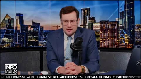 ALEX JONES - INFOWARS LIVE - ALEXJONES.NETWORK - THERE'S A WAR ON FOR YOUR MIND! ➡ THE ALEX JONES SHOW • WAR ROOM WITH OWEN SHROYER • THE AMERICAN JOURNAL WITH HARRISON SMITH • SUNDAY NIGHT LIVE WITH CHASE GEISER