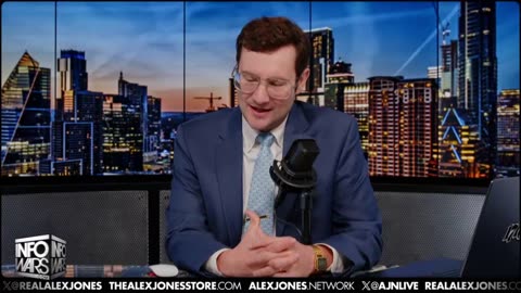 ALEX JONES - INFOWARS LIVE - ALEXJONES.NETWORK - THERE'S A WAR ON FOR YOUR MIND! ➡ THE ALEX JONES SHOW • WAR ROOM WITH OWEN SHROYER • THE AMERICAN JOURNAL WITH HARRISON SMITH • SUNDAY NIGHT LIVE WITH CHASE GEISER