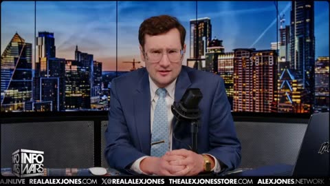 ALEX JONES - INFOWARS LIVE - ALEXJONES.NETWORK - THERE'S A WAR ON FOR YOUR MIND! ➡ THE ALEX JONES SHOW • WAR ROOM WITH OWEN SHROYER • THE AMERICAN JOURNAL WITH HARRISON SMITH • SUNDAY NIGHT LIVE WITH CHASE GEISER