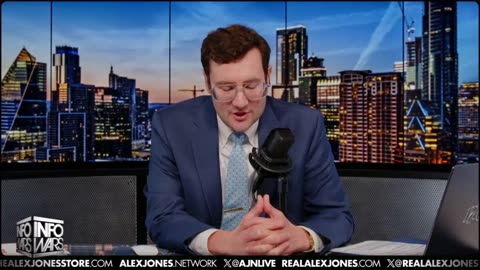 ALEX JONES - INFOWARS LIVE - ALEXJONES.NETWORK - THERE'S A WAR ON FOR YOUR MIND! ➡ THE ALEX JONES SHOW • WAR ROOM WITH OWEN SHROYER • THE AMERICAN JOURNAL WITH HARRISON SMITH • SUNDAY NIGHT LIVE WITH CHASE GEISER