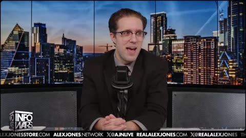 ALEX JONES - INFOWARS LIVE - ALEXJONES.NETWORK - THERE'S A WAR ON FOR YOUR MIND! ➡ THE ALEX JONES SHOW • WAR ROOM WITH OWEN SHROYER • THE AMERICAN JOURNAL WITH HARRISON SMITH • SUNDAY NIGHT LIVE WITH CHASE GEISER