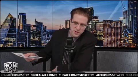 ALEX JONES - INFOWARS LIVE - ALEXJONES.NETWORK - THERE'S A WAR ON FOR YOUR MIND! ➡ THE ALEX JONES SHOW • WAR ROOM WITH OWEN SHROYER • THE AMERICAN JOURNAL WITH HARRISON SMITH • SUNDAY NIGHT LIVE WITH CHASE GEISER