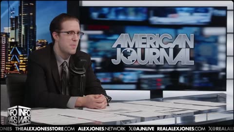 ALEX JONES - INFOWARS LIVE - ALEXJONES.NETWORK - THERE'S A WAR ON FOR YOUR MIND! ➡ THE ALEX JONES SHOW • WAR ROOM WITH OWEN SHROYER • THE AMERICAN JOURNAL WITH HARRISON SMITH • SUNDAY NIGHT LIVE WITH CHASE GEISER