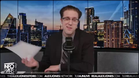 ALEX JONES - INFOWARS LIVE - ALEXJONES.NETWORK - THERE'S A WAR ON FOR YOUR MIND! ➡ THE ALEX JONES SHOW • WAR ROOM WITH OWEN SHROYER • THE AMERICAN JOURNAL WITH HARRISON SMITH • SUNDAY NIGHT LIVE WITH CHASE GEISER