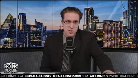 ALEX JONES - INFOWARS LIVE - ALEXJONES.NETWORK - THERE'S A WAR ON FOR YOUR MIND! ➡ THE ALEX JONES SHOW • WAR ROOM WITH OWEN SHROYER • THE AMERICAN JOURNAL WITH HARRISON SMITH • SUNDAY NIGHT LIVE WITH CHASE GEISER