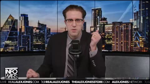 ALEX JONES - INFOWARS LIVE - ALEXJONES.NETWORK - THERE'S A WAR ON FOR YOUR MIND! ➡ THE ALEX JONES SHOW • WAR ROOM WITH OWEN SHROYER • THE AMERICAN JOURNAL WITH HARRISON SMITH • SUNDAY NIGHT LIVE WITH CHASE GEISER