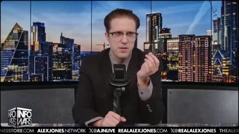 ALEX JONES - INFOWARS LIVE - ALEXJONES.NETWORK - THERE'S A WAR ON FOR YOUR MIND! ➡ THE ALEX JONES SHOW • WAR ROOM WITH OWEN SHROYER • THE AMERICAN JOURNAL WITH HARRISON SMITH • SUNDAY NIGHT LIVE WITH CHASE GEISER