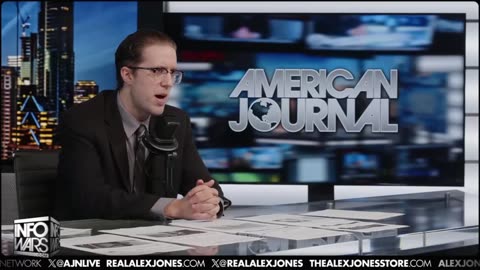 ALEX JONES - INFOWARS LIVE - ALEXJONES.NETWORK - THERE'S A WAR ON FOR YOUR MIND! ➡ THE ALEX JONES SHOW • WAR ROOM WITH OWEN SHROYER • THE AMERICAN JOURNAL WITH HARRISON SMITH • SUNDAY NIGHT LIVE WITH CHASE GEISER