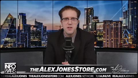 ALEX JONES - INFOWARS LIVE - ALEXJONES.NETWORK - THERE'S A WAR ON FOR YOUR MIND! ➡ THE ALEX JONES SHOW • WAR ROOM WITH OWEN SHROYER • THE AMERICAN JOURNAL WITH HARRISON SMITH • SUNDAY NIGHT LIVE WITH CHASE GEISER