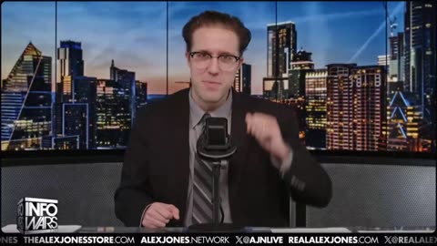 ALEX JONES - INFOWARS LIVE - ALEXJONES.NETWORK - THERE'S A WAR ON FOR YOUR MIND! ➡ THE ALEX JONES SHOW • WAR ROOM WITH OWEN SHROYER • THE AMERICAN JOURNAL WITH HARRISON SMITH • SUNDAY NIGHT LIVE WITH CHASE GEISER