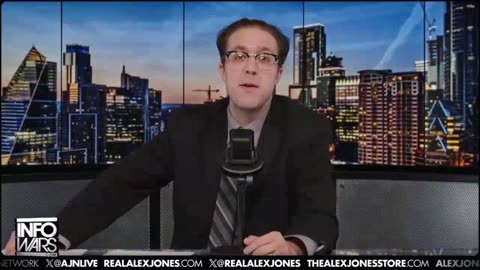 ALEX JONES - INFOWARS LIVE - ALEXJONES.NETWORK - THERE'S A WAR ON FOR YOUR MIND! ➡ THE ALEX JONES SHOW • WAR ROOM WITH OWEN SHROYER • THE AMERICAN JOURNAL WITH HARRISON SMITH • SUNDAY NIGHT LIVE WITH CHASE GEISER
