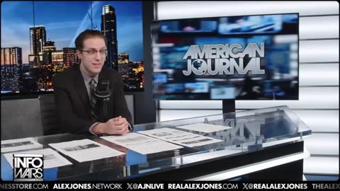 ALEX JONES - INFOWARS LIVE - ALEXJONES.NETWORK - THERE'S A WAR ON FOR YOUR MIND! ➡ THE ALEX JONES SHOW • WAR ROOM WITH OWEN SHROYER • THE AMERICAN JOURNAL WITH HARRISON SMITH • SUNDAY NIGHT LIVE WITH CHASE GEISER