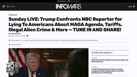 ALEX JONES - INFOWARS LIVE - ALEXJONES.NETWORK - THERE'S A WAR ON FOR YOUR MIND! ➡ THE ALEX JONES SHOW • WAR ROOM WITH OWEN SHROYER • THE AMERICAN JOURNAL WITH HARRISON SMITH • SUNDAY NIGHT LIVE WITH CHASE GEISER
